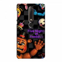 Чехлы Пять ночей с Фредди для Нокиа 6 (2018) (PREMIUMPrint) Freddy's - купить на Floy.com.ua