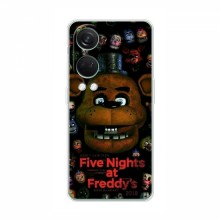 Чехлы Пять ночей с Фредди для ВанПлас Норд 4 (PREMIUMPrint) Freddy - купить на Floy.com.ua