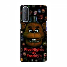 Чехлы Пять ночей с Фредди для Оппо Рено 3 (PREMIUMPrint) Freddy - купить на Floy.com.ua