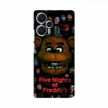 Чехлы Пять ночей с Фредди для Поко Ф5 (PREMIUMPrint) Freddy - купить на Floy.com.ua