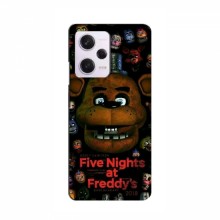Чехлы Пять ночей с Фредди для Редми Ноут 12 Про (5G) (PREMIUMPrint)