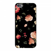 Чехлы с Цветами для iPhone 5 / 5s / SE (VPrint) Маленькие цветочки - купить на Floy.com.ua