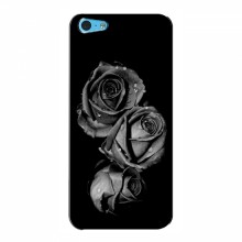 Чехлы с Цветами для Apple 5c (VPrint) Черная роза - купить на Floy.com.ua