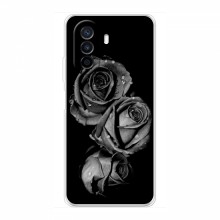 Чехлы с Цветами для Хуавей Нова Y70 (VPrint) Черная роза - купить на Floy.com.ua