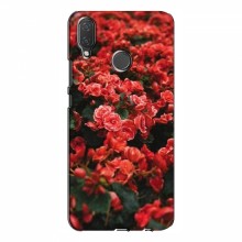 Чехлы с Цветами для Huawei P Smart Plus (VPrint) Цветы красные - купить на Floy.com.ua