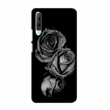 Чехлы с Цветами для Huawei P Smart Pro (VPrint) Черная роза - купить на Floy.com.ua
