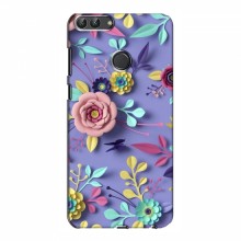 Чехлы с Цветами для Huawei Y7 Prime 2018 (VPrint) Цветочный дизайн - купить на Floy.com.ua