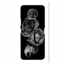 Чехлы с Цветами для Нокиа G50 (VPrint) Черная роза - купить на Floy.com.ua