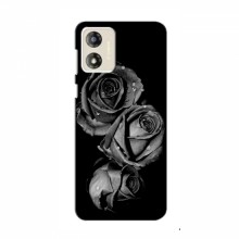 Чехлы с Цветами для Мото джи 13 (VPrint) Черная роза - купить на Floy.com.ua