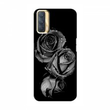 Чехлы с Цветами для Оппо А33 (VPrint) Черная роза - купить на Floy.com.ua