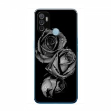 Чехлы с Цветами для Оппо А53 (VPrint) Черная роза - купить на Floy.com.ua
