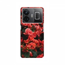 Чехлы с Цветами для RealMe GT Neo 5 (VPrint) Цветы красные - купить на Floy.com.ua