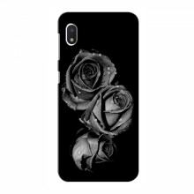 Чехлы с Цветами для Samsung Galaxy A10e (VPrint) Черная роза - купить на Floy.com.ua