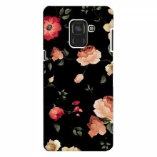 Чехлы с Цветами для Samsung A8, A8 2018, A530F (VPrint) Маленькие цветочки - купить на Floy.com.ua