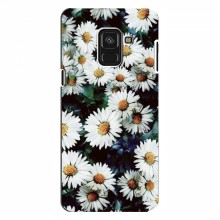 Чехлы с Цветами для Samsung A8 Plus , A8 Plus 2018, A730F (VPrint) Ромашки - купить на Floy.com.ua