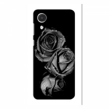 Чехлы с Цветами для Samsung Galaxy A04 Core (VPrint) Черная роза - купить на Floy.com.ua