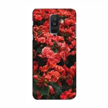 Чехлы с Цветами для Samsung A6 Plus 2018, A6 Plus 2018, A605 (VPrint) Цветы красные - купить на Floy.com.ua