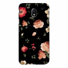 Чехлы с Цветами для Samsung J3 2017, J330FN европейская версия (VPrint) Маленькие цветочки - купить на Floy.com.ua