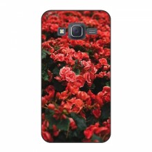 Чехлы с Цветами для Samsung J5, J500, J500H (VPrint) Цветы красные - купить на Floy.com.ua
