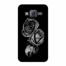 Чехлы с Цветами для Samsung J5, J500, J500H (VPrint) Черная роза - купить на Floy.com.ua
