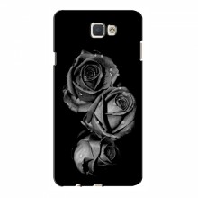 Чехлы с Цветами для Samsung J7 Prime, G610 (VPrint) Черная роза - купить на Floy.com.ua