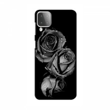 Чехлы с Цветами для Самсунг М12 (VPrint) Черная роза - купить на Floy.com.ua