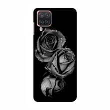 Чехлы с Цветами для Самсунг М62 (VPrint) Черная роза - купить на Floy.com.ua