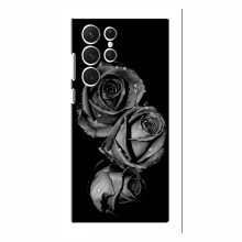 Чехлы с Цветами для Самсунг S22 Ультра (VPrint) Черная роза - купить на Floy.com.ua