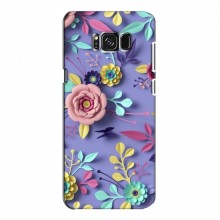 Чехлы с Цветами для Samsung S8, Galaxy S8, G950 (VPrint) Цветочный дизайн - купить на Floy.com.ua