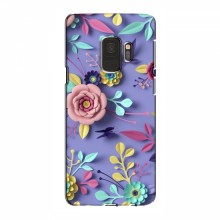 Чехлы с Цветами для Samsung S9 (VPrint) Цветочный дизайн - купить на Floy.com.ua
