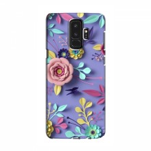 Чехлы с Цветами для Samsung S9 Plus (VPrint) Цветочный дизайн - купить на Floy.com.ua