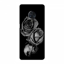 Чехлы с Цветами для Виво Некс 3 (VPrint) Черная роза - купить на Floy.com.ua