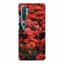Чехлы с Цветами для Xiaomi Mi 10 Pro (VPrint) Цветы красные - купить на Floy.com.ua