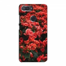 Чехлы с Цветами для Xiaomi Mi8 Lite (VPrint) Цветы красные - купить на Floy.com.ua