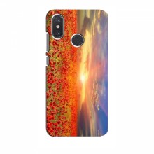 Чехлы с Цветами для Xiaomi Mi8 (VPrint) Закат красных тюльпанов - купить на Floy.com.ua