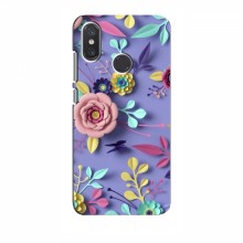 Чехлы с Цветами для Xiaomi Mi8 (VPrint) Цветочный дизайн - купить на Floy.com.ua