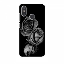 Чехлы с Цветами для Xiaomi Mi8 (VPrint) Черная роза - купить на Floy.com.ua