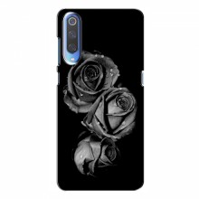 Чехлы с Цветами для Xiaomi Mi 9 (VPrint) Черная роза - купить на Floy.com.ua
