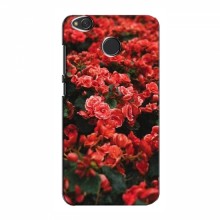 Чехлы с Цветами для Xiaomi Redmi 4X (VPrint) Цветы красные - купить на Floy.com.ua