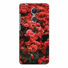 Чехлы с Цветами для Xiaomi Redmi 5 Plus (VPrint) Цветы красные - купить на Floy.com.ua