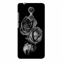 Чехлы с Цветами для Xiaomi Redmi 5 Plus (VPrint) Черная роза - купить на Floy.com.ua