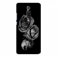 Чехлы с Цветами для Xiaomi Mi 9T Pro (VPrint) Черная роза - купить на Floy.com.ua