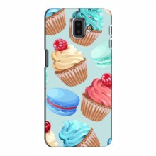 Чехлы с Фруктами для Samsung J6 Plus, J6 Плюс 2018 (J610) (VPrint) Кексики - купить на Floy.com.ua