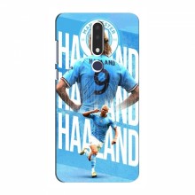 Чехлы с футболистом Ерли Холанд для Nokia 3.1 Plus - (AlphaPrint)