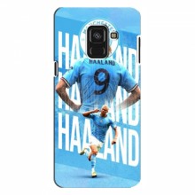 Чехлы с футболистом Ерли Холанд для Samsung A8 Plus , A8 Plus 2018, A730F - (AlphaPrint)
