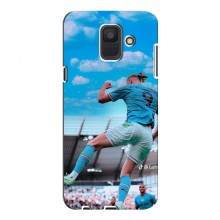 Чехлы с футболистом Ерли Холанд для Samsung A6 2018, A600F - (AlphaPrint)