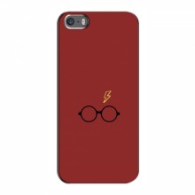 Чехлы с Гарри Поттером для iPhone 5 / 5s / SE (AlphaPrint) Шрам и Очки Поттера - купить на Floy.com.ua