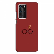 Чехлы с Гарри Поттером для Huawei P40 Pro (AlphaPrint) Шрам и Очки Поттера - купить на Floy.com.ua