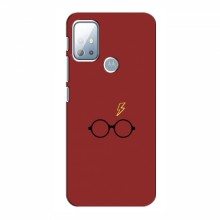 Чехлы с Гарри Поттером для Motorola Moto G10 (AlphaPrint) Шрам и Очки Поттера - купить на Floy.com.ua