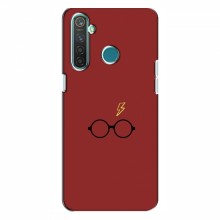 Чехлы с Гарри Поттером для RealMe 5 (AlphaPrint) Шрам и Очки Поттера - купить на Floy.com.ua